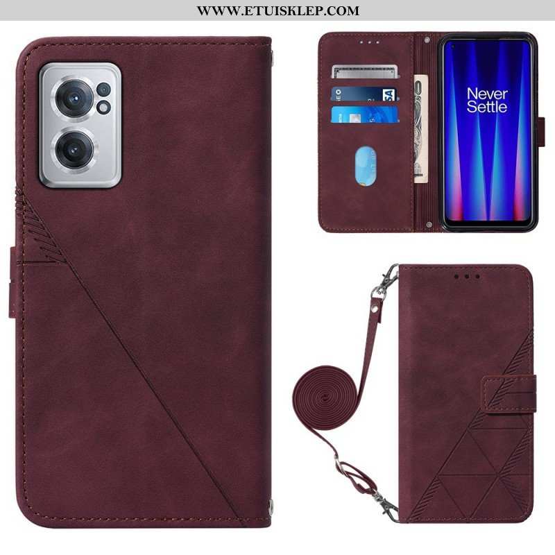 Etui Folio do OnePlus Nord CE 2 5G Torebka Yb Imecrinting